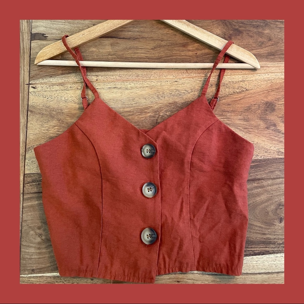 Vintage crop top